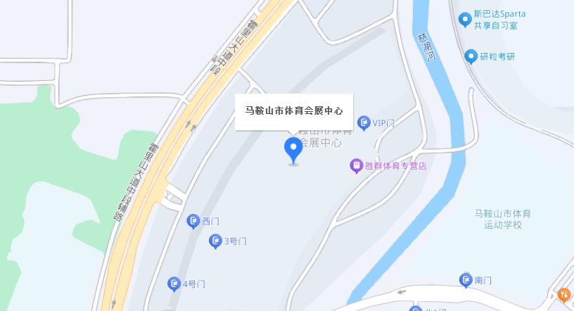 马鞍山家博会交通路线地图